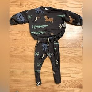 Zara Jungle Animal legging set